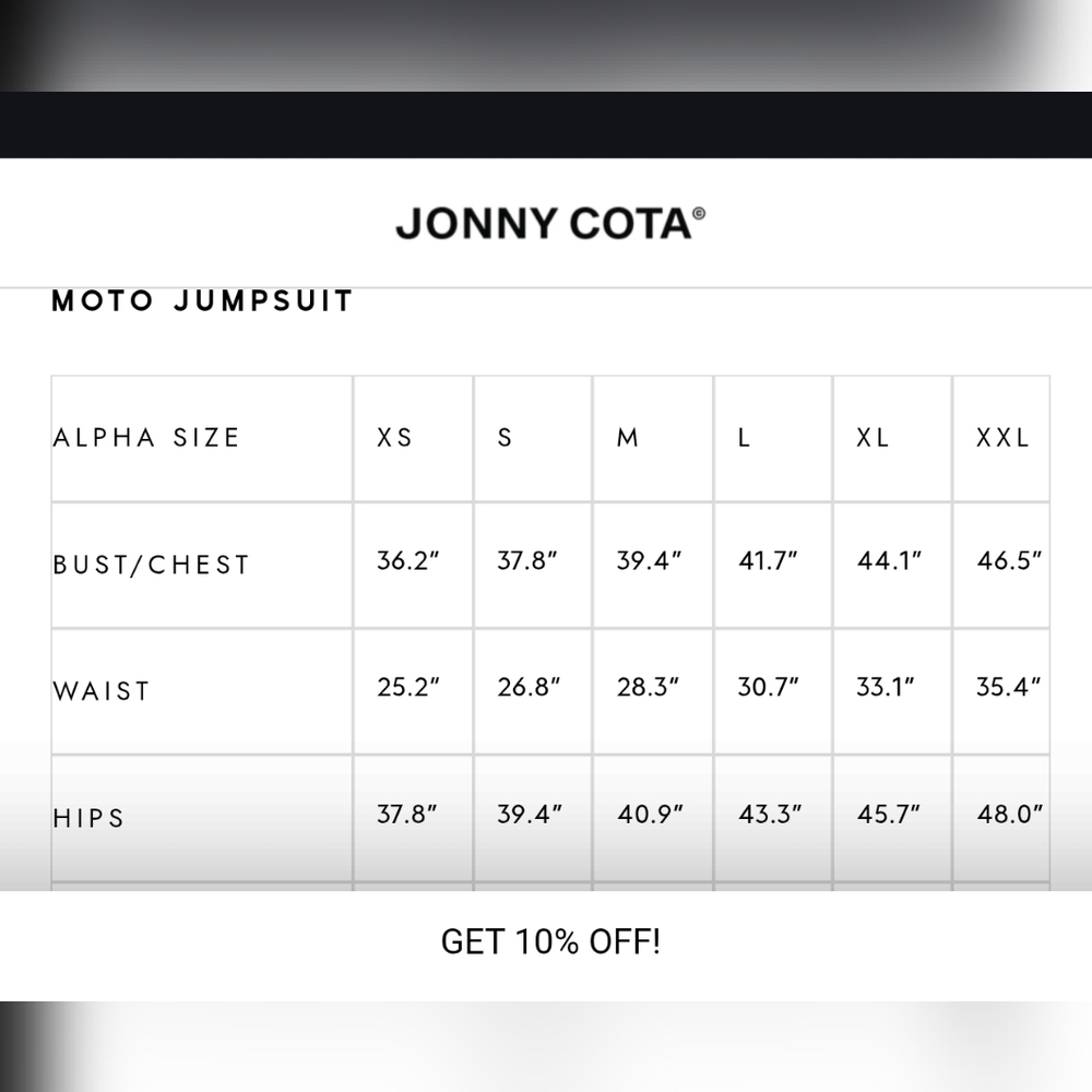 Jonny Cota Skingraft Black Moto Bikercore Goth Jumpsuit XL - Picture 8 of 8